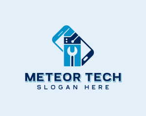 Mobile Phone Repair Tech logo design