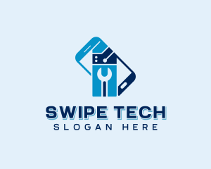 Mobile Phone Repair Tech logo design