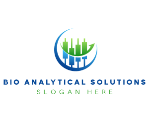 Graph Chart Analytics logo design