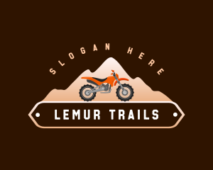 Motorbike Trail Riding logo design