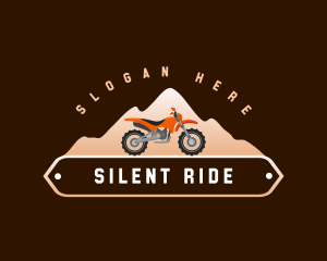 Motorbike Trail Riding logo design