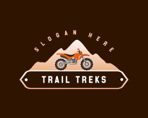 Motorbike Trail Riding logo design