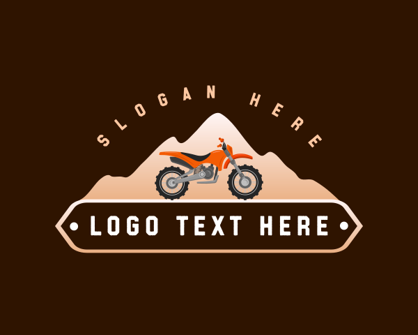 Dirt Bike logo example 3