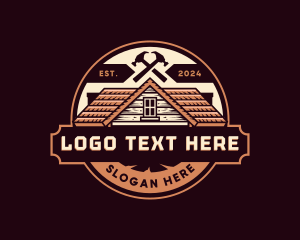 House Roofing Construction logo