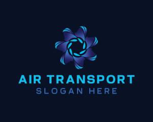 Fan Propeller Ventilation logo design