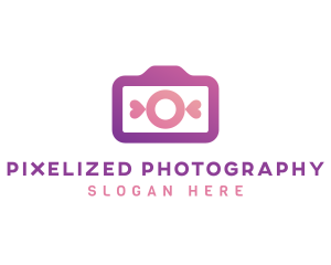 Valentines Camera Photography logo design