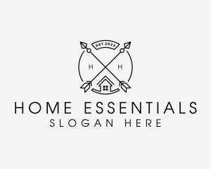 Home House Emblem logo design