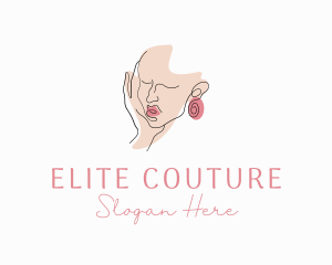 Woman Fashion Jewelry logo design