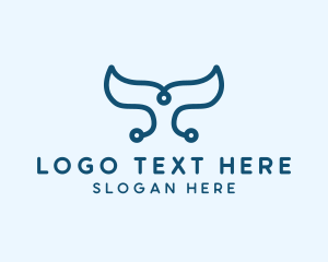 Simple - Simple Digital Tail logo design