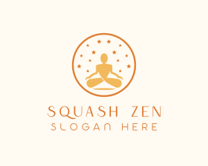 Yoga Wellness Meditation logo design