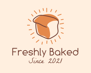 Loaf Bread Baker logo design