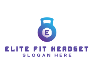 Kettlebell Fitness Gym logo design