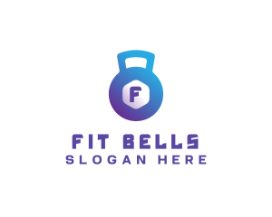 Kettlebell Fitness Gym logo design