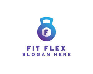 Kettlebell Fitness Gym logo design