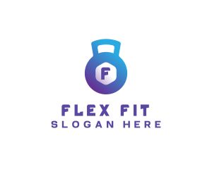 Kettlebell Fitness Gym logo design