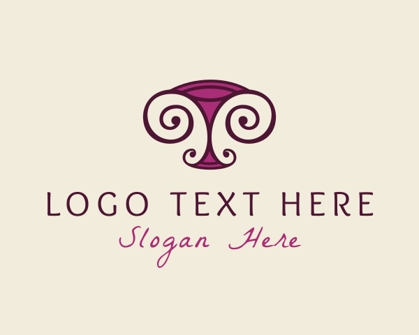 Wine Tasting logo example 1