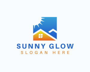 Sunny Roof Realty logo design