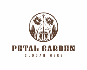 Organic Gardening Landscaping logo design