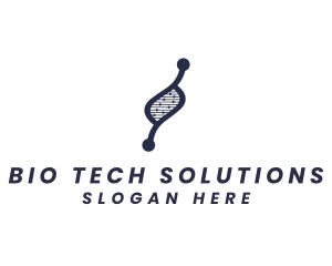 Biotech DNA Lab logo design