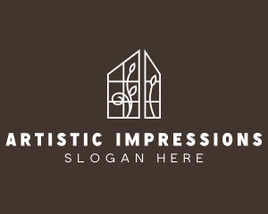 Home Window Decor logo design