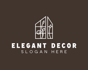 Home Window Decor logo design