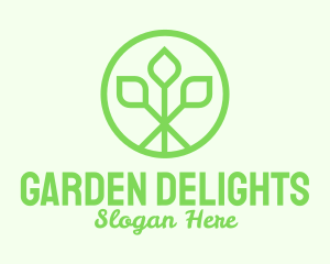 Green Leaf Gardening logo design