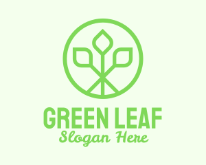 Green Leaf Gardening logo design