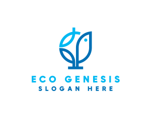 Eco Friendly Leaf logo design