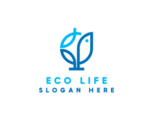 Eco Friendly Leaf logo design