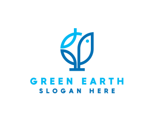 Eco Friendly Leaf logo design