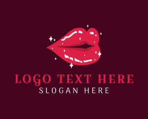 Shiny Cosmetics Lips logo