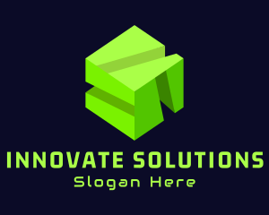 Isometric Gaming Cube Logo