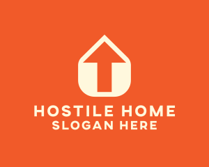 Home Arrow Delivery logo design