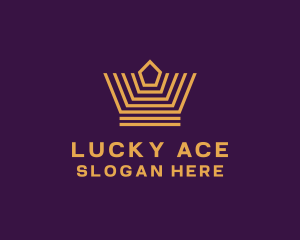 Royal Premium Abstract Crown logo design