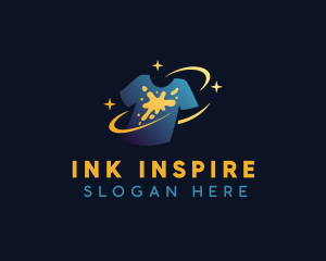 Ink Splash Apparel logo design