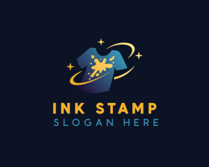 Ink Splash Apparel logo design