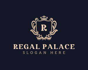 Regal Shield Monarch logo design