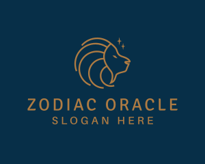 Astral Zodiac Lion logo