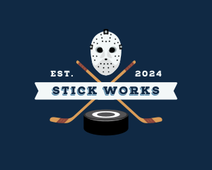 Sports Hockey Tournament logo design