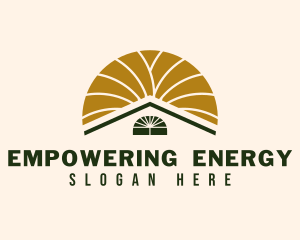 Elegant Sun House  logo design