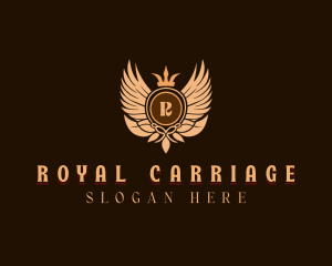 Royal Crown Wings logo design