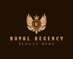 Royal Crown Wings logo design