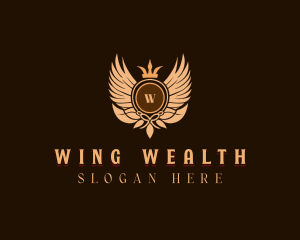 Royal Crown Wings logo design