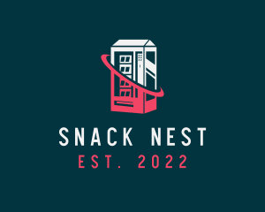 Snack Vending Machine logo design