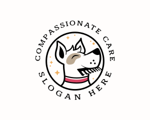 Dog Care Grooming logo design