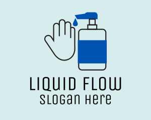 Liquid Hand Soap  logo design