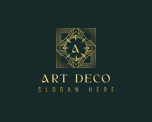 Luxury Art Deco logo design