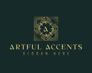 Luxury Art Deco logo design