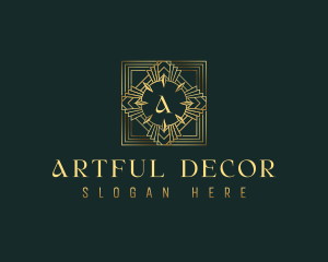 Luxury Art Deco logo design