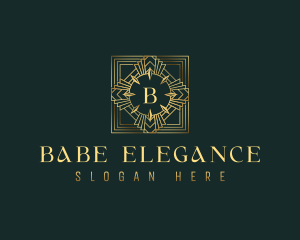 Luxury Art Deco logo design